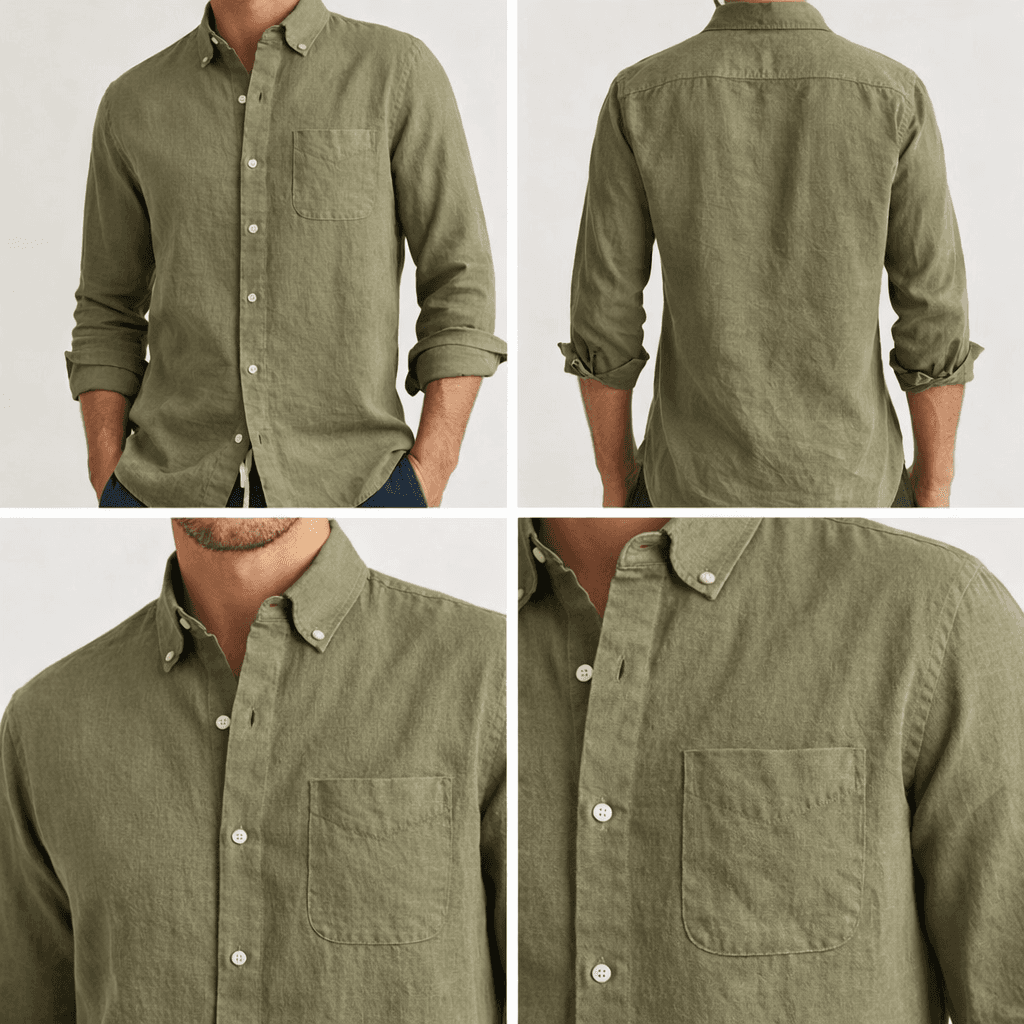Urban Sage Cotton-Linen Shirt 3