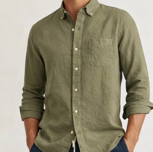 Urban Sage Cotton-Linen Shirt 4