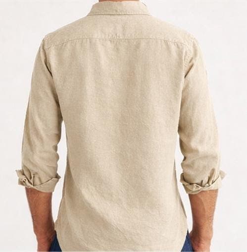 Desert Sand Cotton-Linen Shirt 2