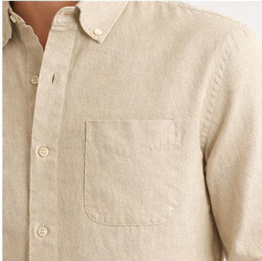 Desert Sand Cotton-Linen Shirt 4