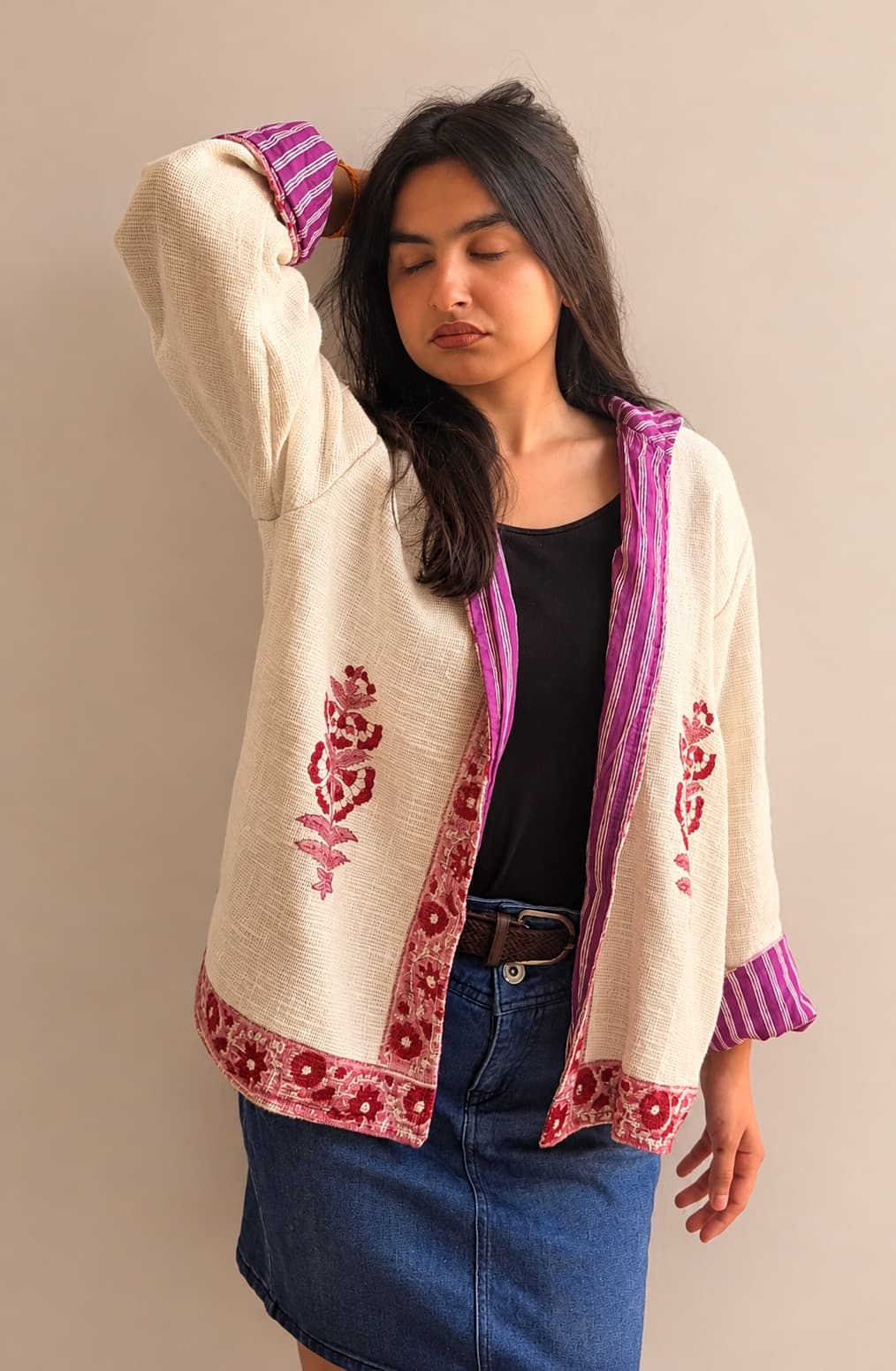 Handcrafted Block Print Jacket